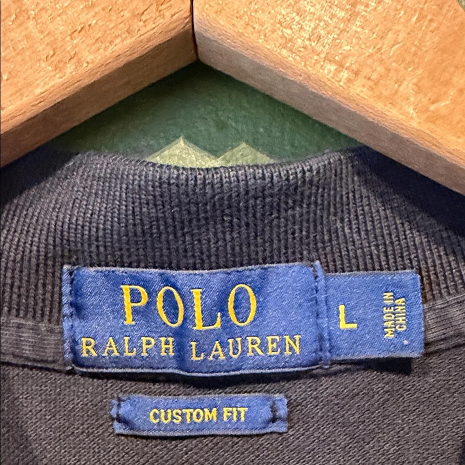 Polo Ralph Lauren Polo by Ralph Lauren Men's Black Big Pony Polo Size US L / EU 52-54 / 3 - 2 Thumbnail