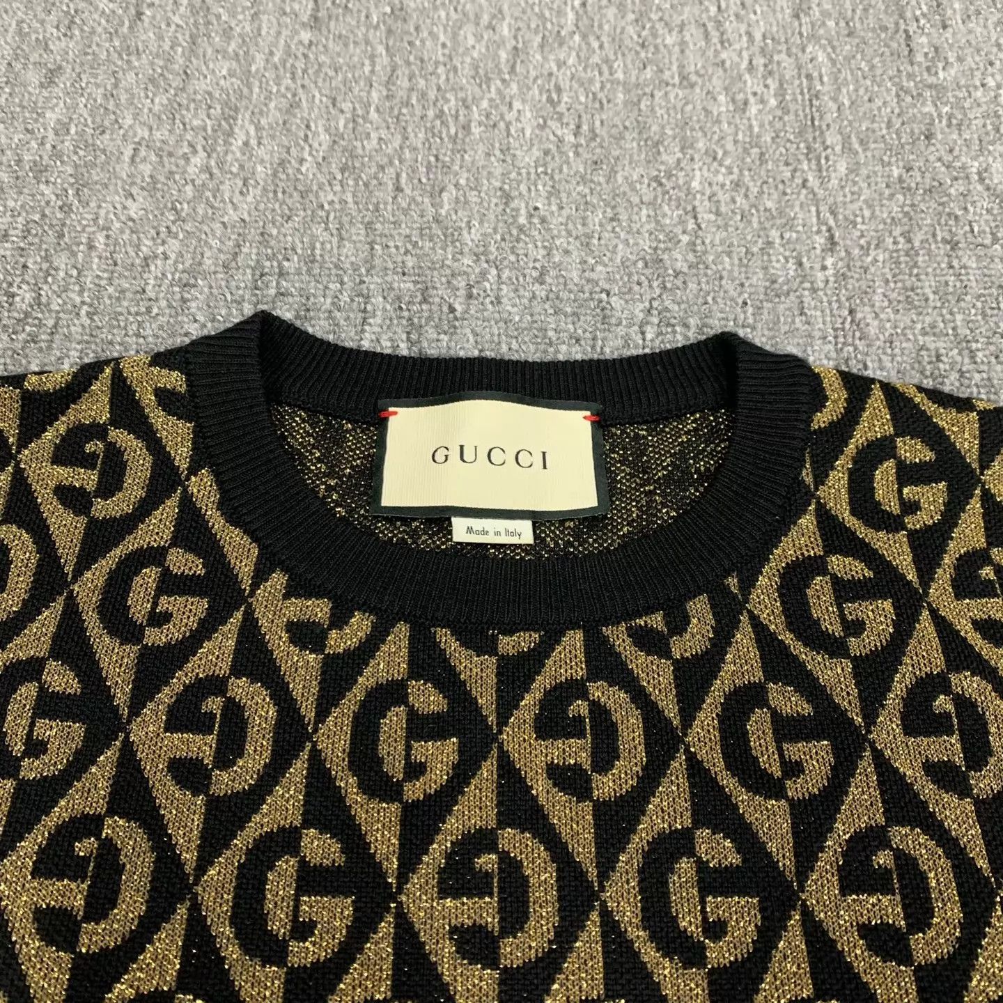 Gucci Gucci Wool Double G All Over Print SS Tee M 98 New Size M / US 6-8 / IT 42-44 - 7 Thumbnail