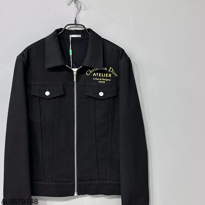 Dior flame logo denim jacket 2501-Nextarrow Size US M / EU 48-50 / 2 - 4 Thumbnail