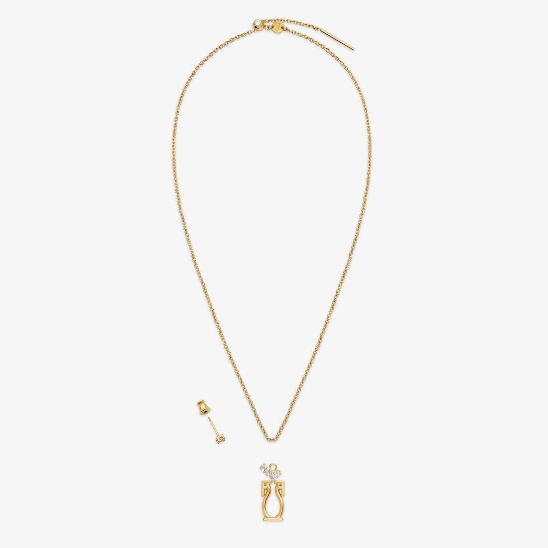 Fendi o1loc1c1024 Size: OS / 8AK140 Astrology Set in Gold Size ONE SIZE - 2 Thumbnail