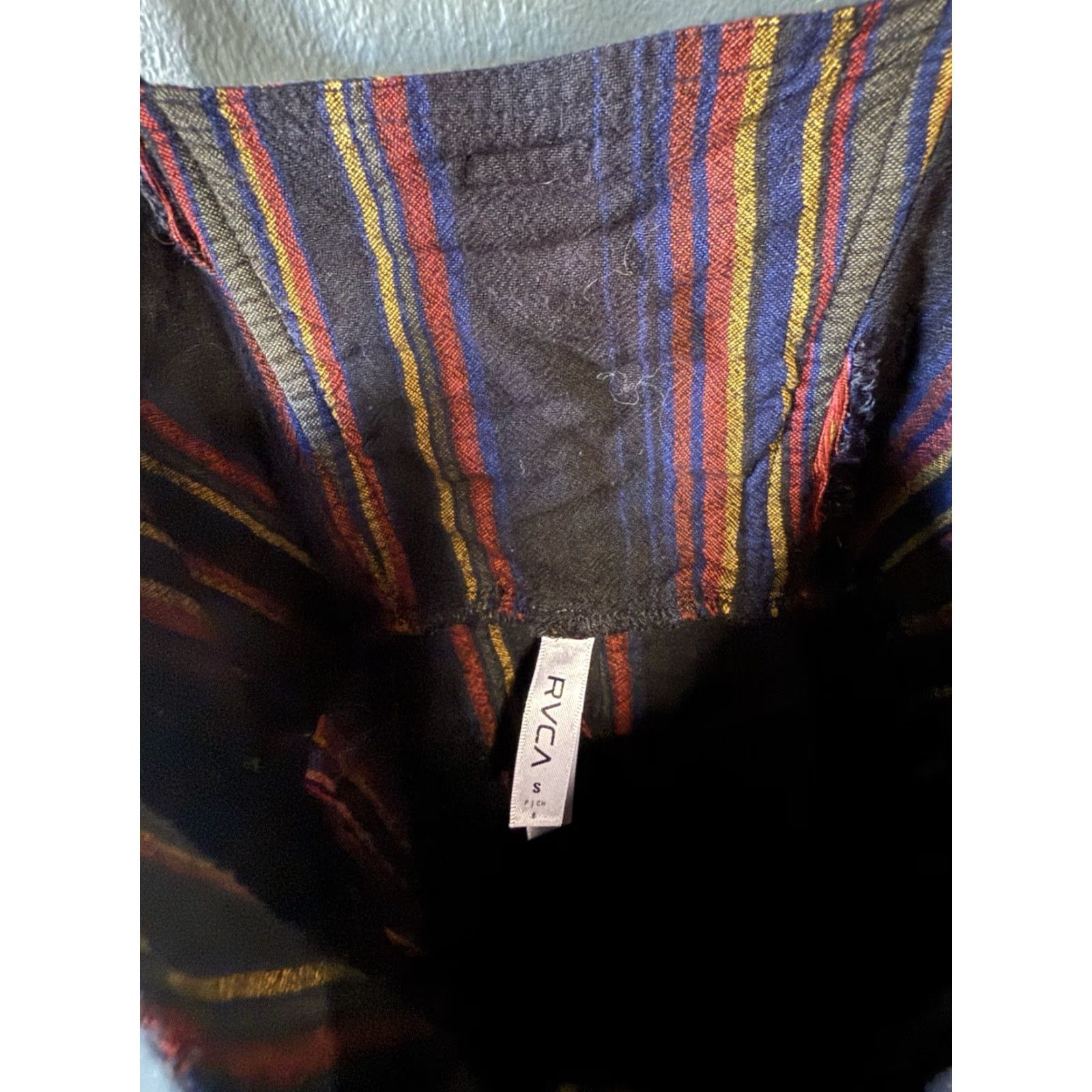 RVCA RVCA Multicolor Sleeveless Short Slip Dress Womens Small Size S Pattern Striped Size 28" / US 6 / IT 42 - 3 Thumbnail