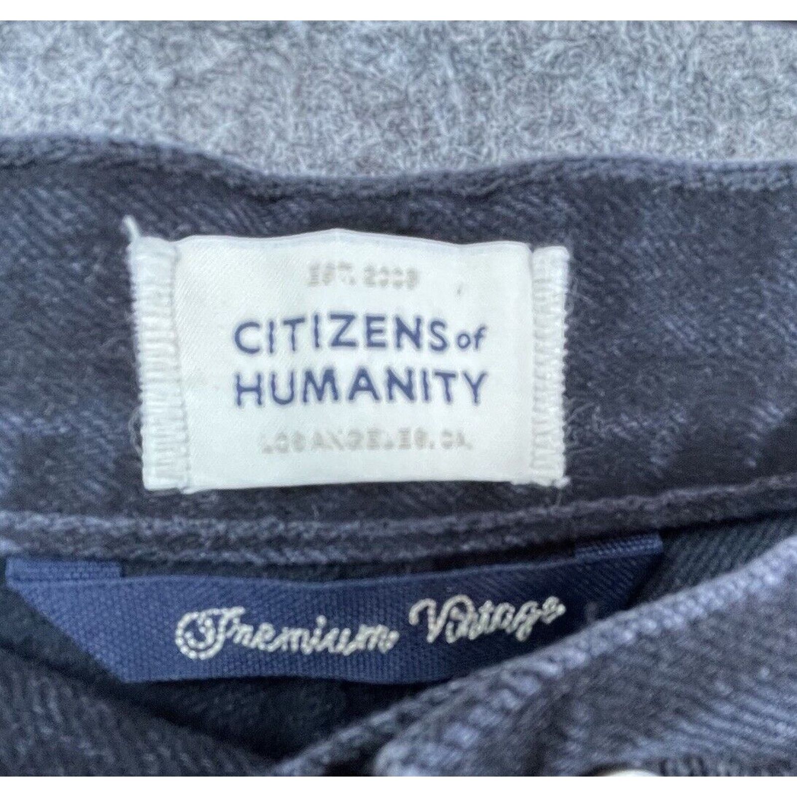 Citizens Of Humanity Citizens Humanity Jeans Womens 30 Black Emery Crop Straight Size 30" / US 8 / IT 44 - 3 Thumbnail