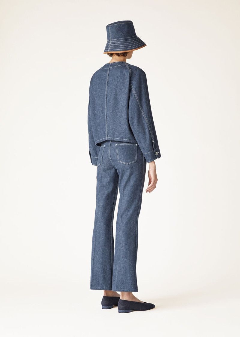 Loro Piana o1srvl11e1125 FAO6408 Faron Denim Pant in Blue Size 27" / US 4 / IT 40 - 5 Thumbnail