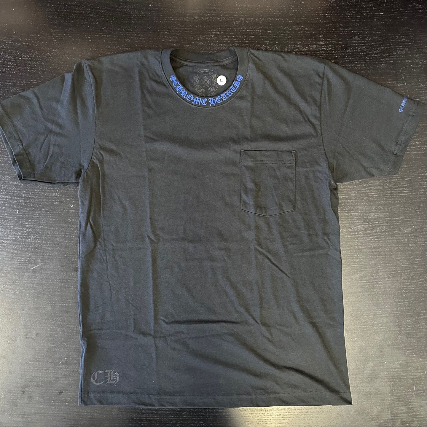 Chrome Hearts Neck Logo T-Shirt Size US L / EU 52-54 / 3 - 1 Thumbnail