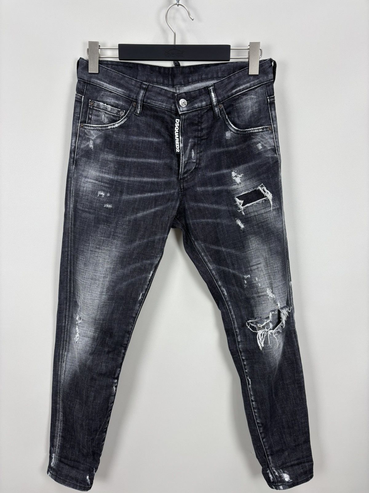 Dsquared2 × Japanese Brand Womens jeans Dsquared2 Size 38 Color Black Size 26" / US 2 / IT 38 - 2 Thumbnail