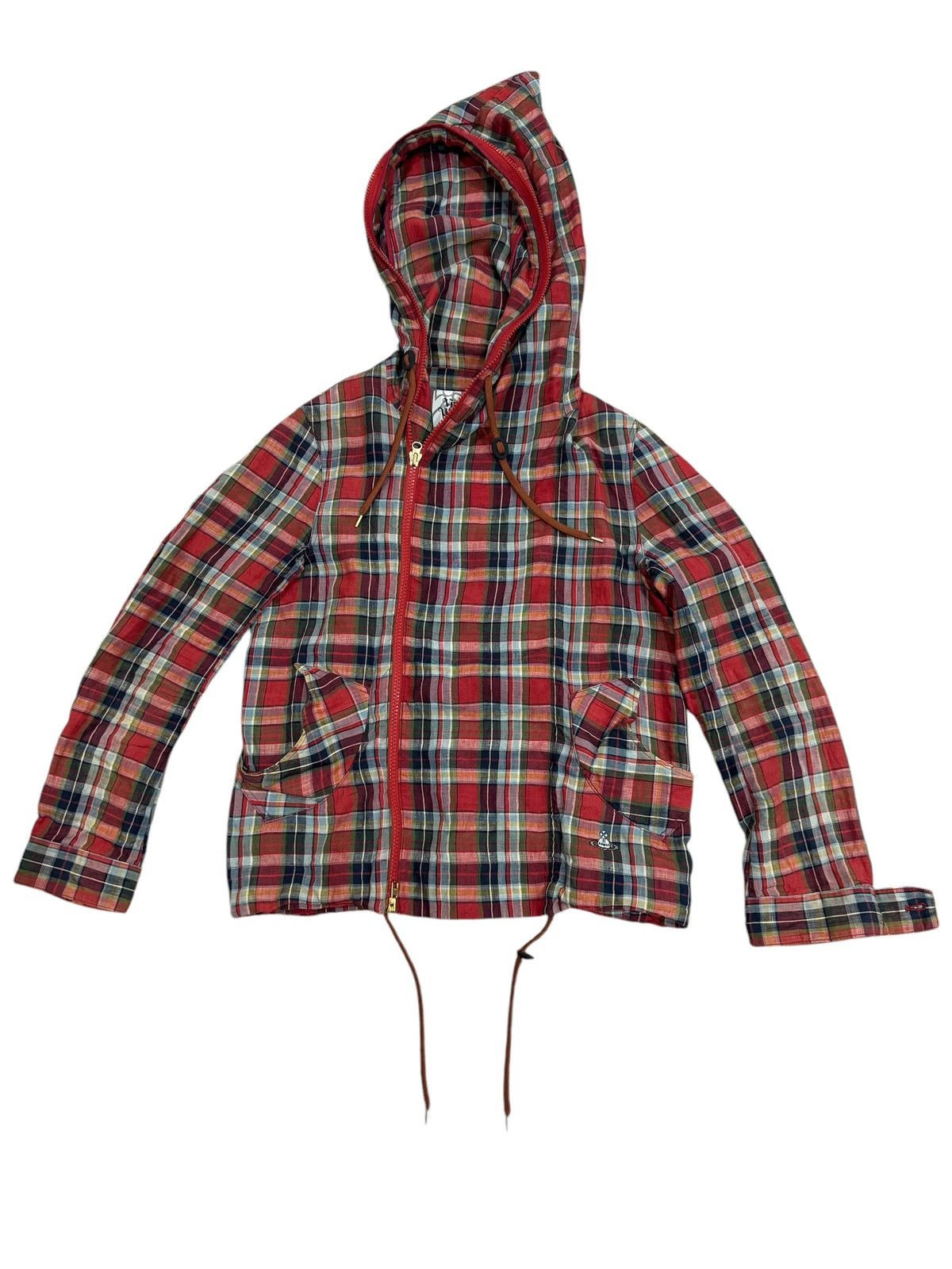 トップス Vivienne Westwood Pattern Zip up Parka Vivienne Westwood Pattern Zip Up Parka Size 2 (M) Dermaxon