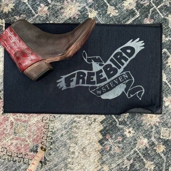 Other Freebird by Steven Rule Ankle Brown & Croc Cowboy Western Le Size US 7 / IT 37 - 10 Thumbnail