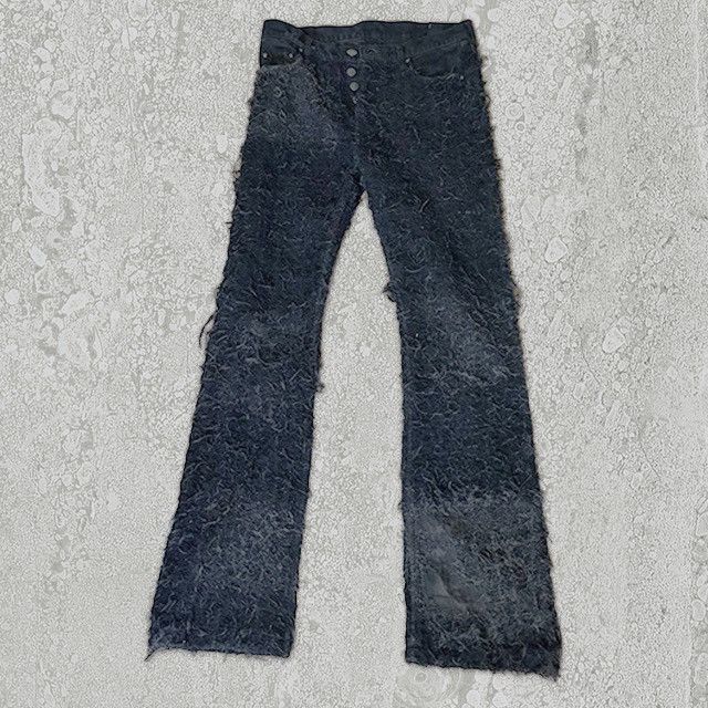 Paradoxe Paris PARADOXE PARIS RICK OWENS FLARED DENIM Size US 32 / EU 48 - 5 Thumbnail