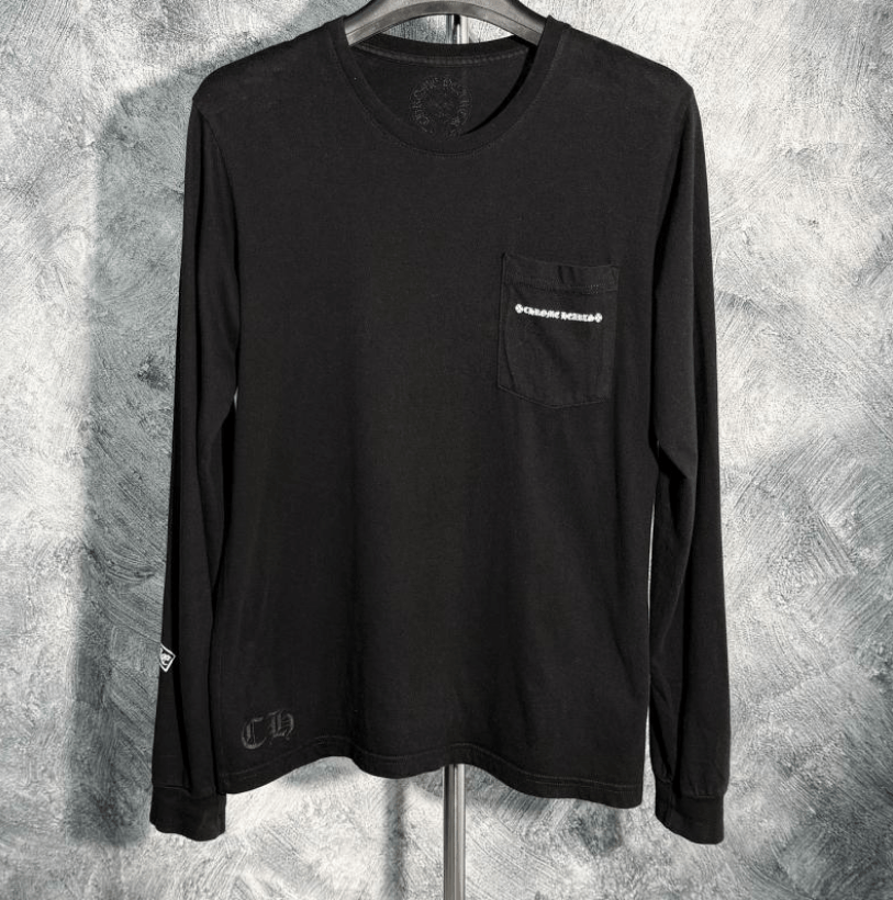 Chrome Hearts Chrome Crew Neck Casual Long Sleeve T-Shirt Size US M / EU 48-50 / 2 - 1 Thumbnail