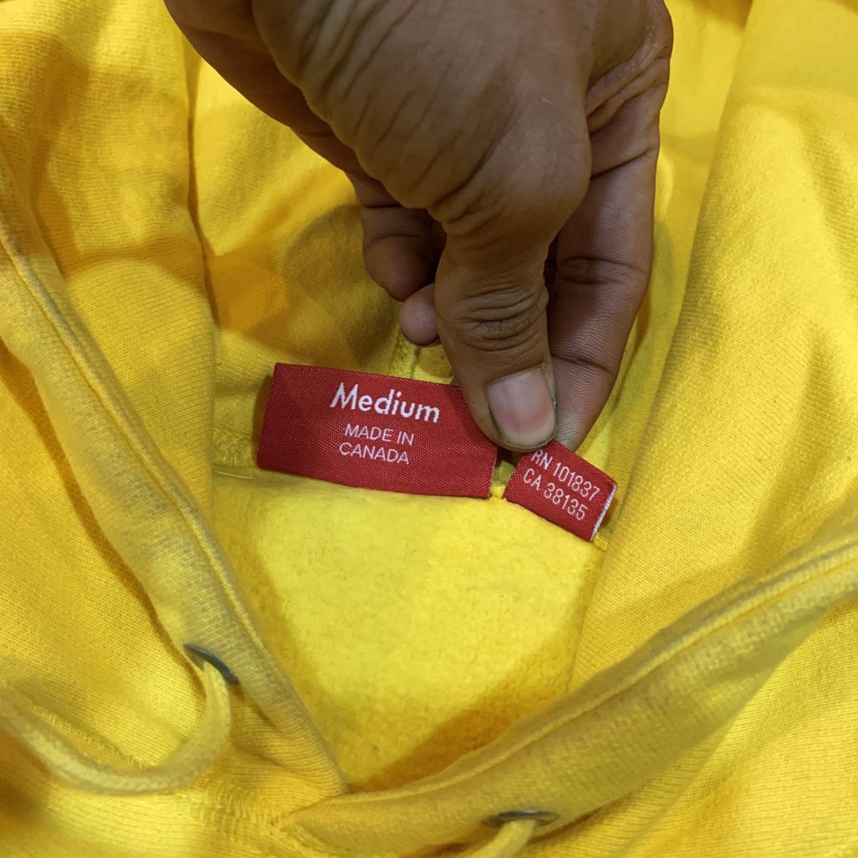Supreme SUPREME BRUSH LOGO HOODIE Size US M / EU 48-50 / 2 - 6 Thumbnail
