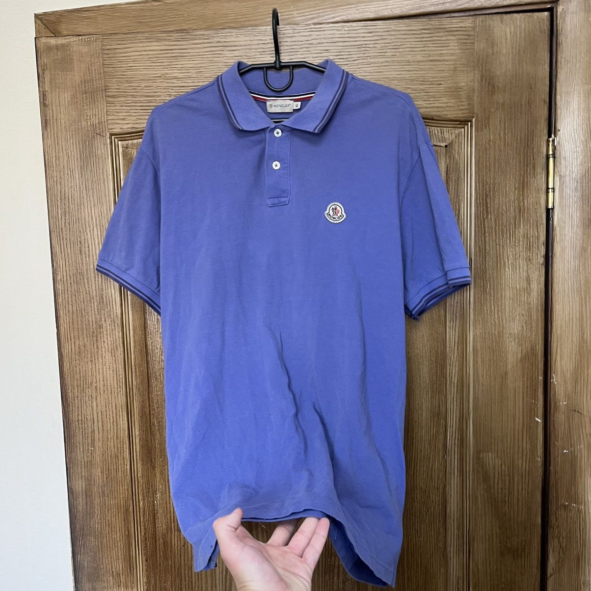 Moncler Moncler Polo T-Shirt Size US XL / EU 56 / 4 - 2 Thumbnail