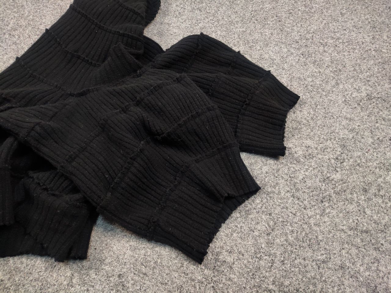 Yohji Yamamoto Vintage 90s Y's Yohji Yamamoto Knit Poncho Oversized Sweater Size M / US 6-8 / IT 42-44 - 12 Thumbnail