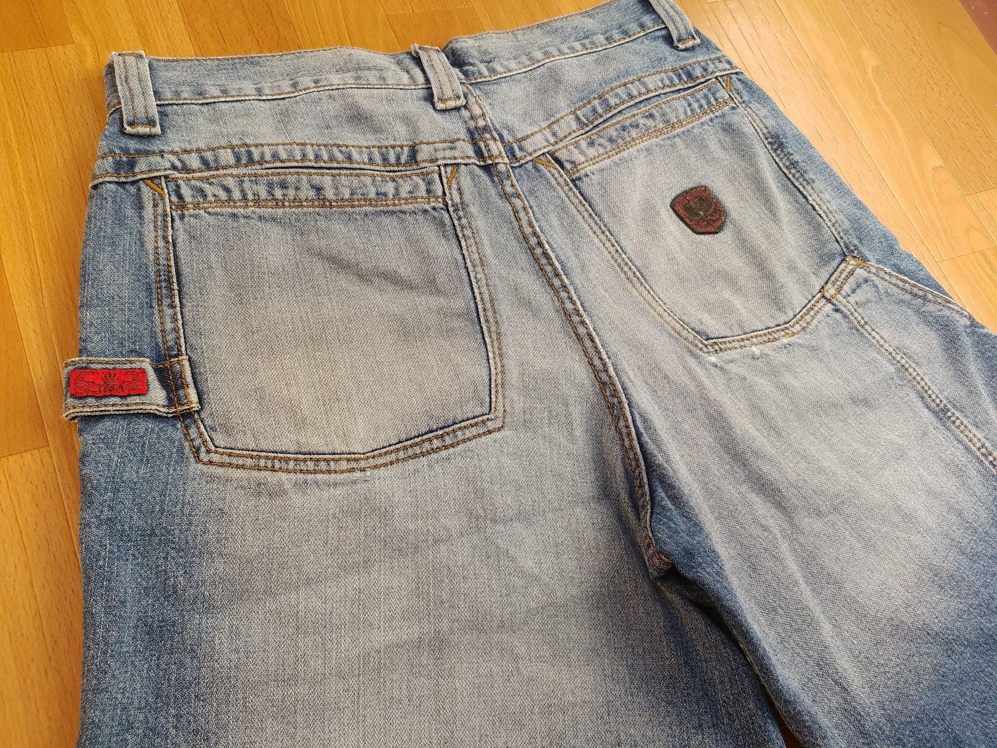 JNCO JNCO jeans shorts, baggy vintage, 90s, 1990s, skater size 34 Size US 34 / EU 50 - 5 Thumbnail