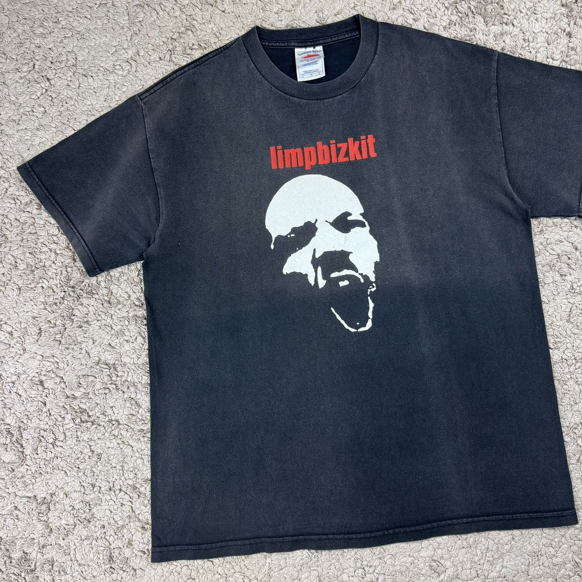 Band Tees Vintage Limp Bizkit Fred Durst Screaming Face T-shirt Size US L / EU 52-54 / 3 - 3 Thumbnail