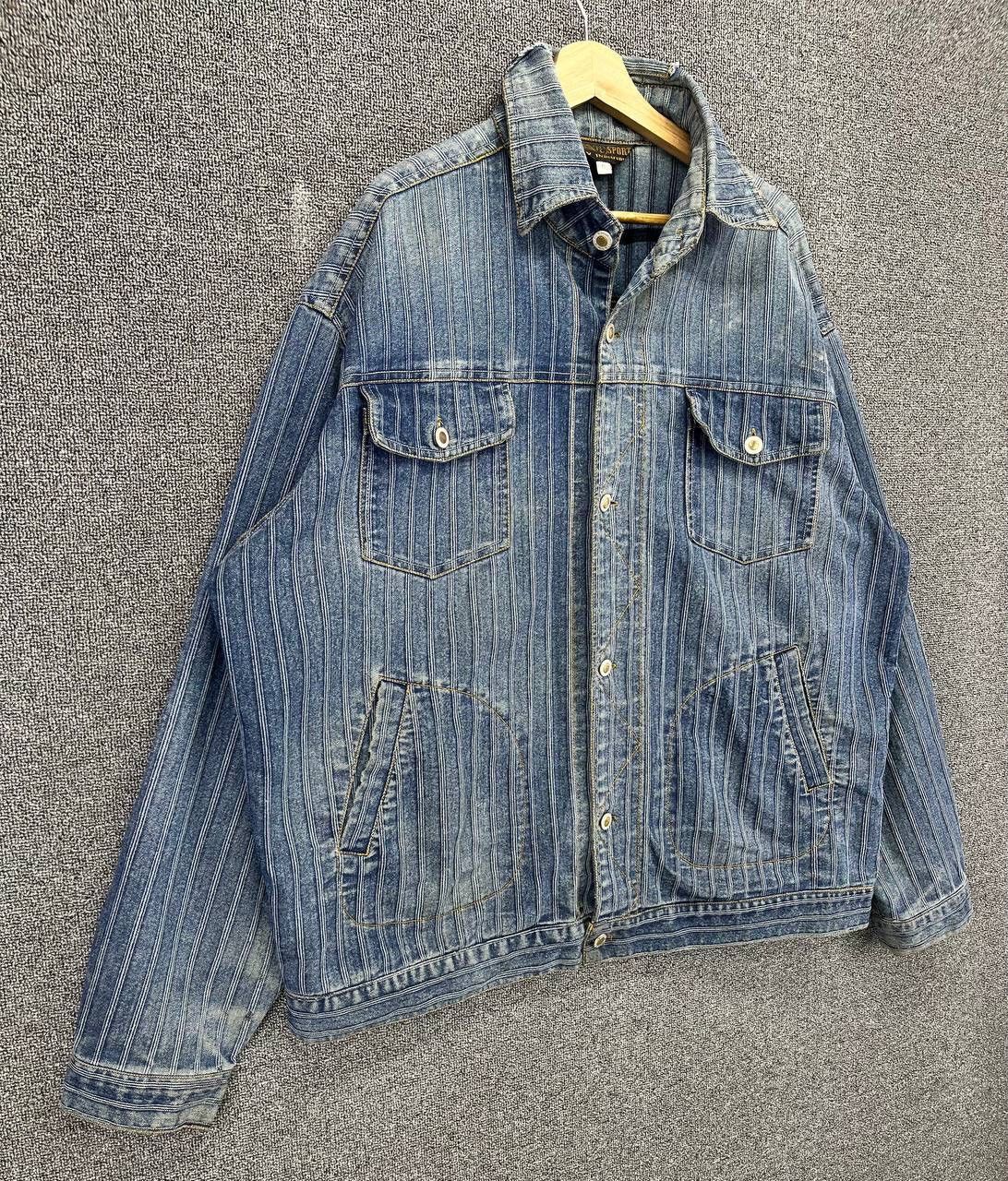 Vintage Vintage Parto Sport Jeans Rare Design Denim Jacket Size US XL / EU 56 / 4 - 2 Thumbnail