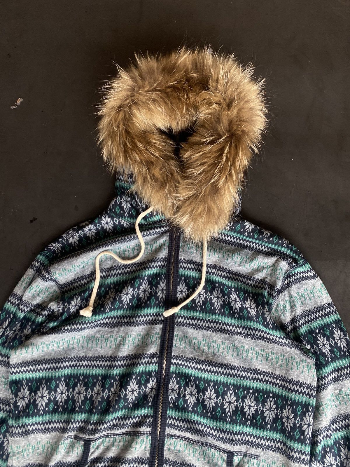 If Six Was Nine 💸BINDINGOFFER💸Wash n Made Navajo Furhoodie Ifsixwasnine Size US M / EU 48-50 / 2 - 2 Thumbnail