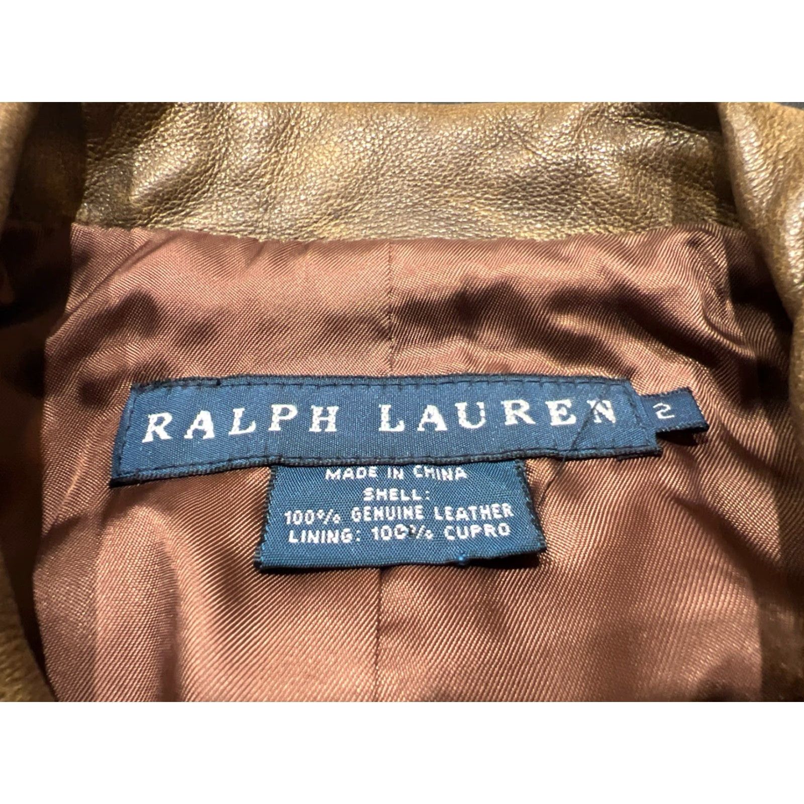Ralph Lauren RALPH LAUREN Vintage Riding Hunting Vest Genuine Leather Women Size 2 Brown Size XS / US 0-2 / IT 36-38 - 5 Thumbnail