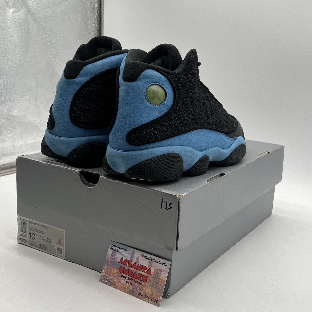 Jordan Brand Air Jordan 13 Black university blue Size US 10.5 / EU 43-44 - 5 Thumbnail