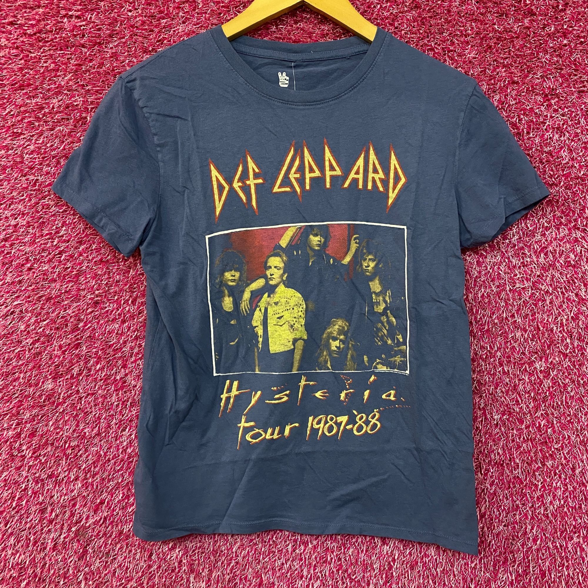 Junk Food Def Leppard Hysteria Tour 1987-88 T-Shirt Size Extra Small Size US XS / EU 42 / 0 - 1 Thumbnail