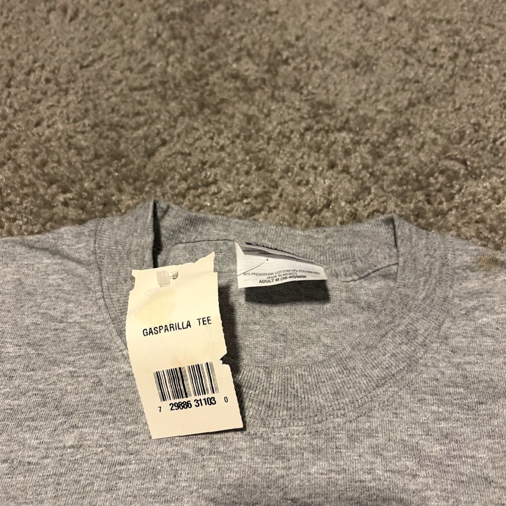 Hanes VINTAGE Gasparilla Pirate Festival Tampa Florida New With Tags T-Shirt M Hanes Men Gray Size US M / EU 48-50 / 2 - 5 Thumbnail