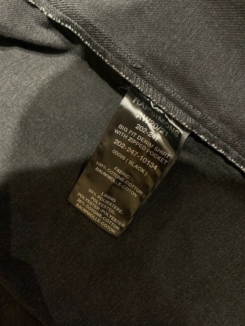 Raf Simons raf simons Chest Chain Denim Shirt 2502-Nextarrow Size US M / EU 48-50 / 2 - 4 Thumbnail