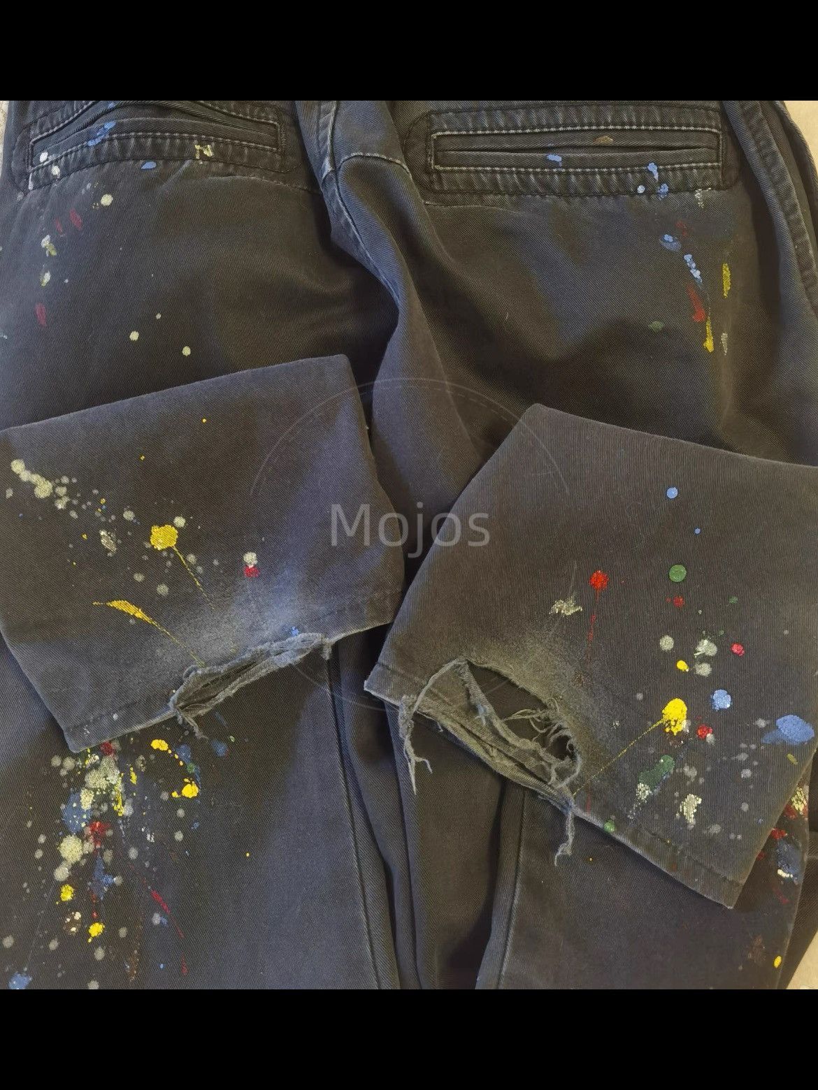 Number (N)ine Sz 2 Number Nine 08SS Splash Sweatpants-2508 Size US 30 / EU 46 - 3 Thumbnail