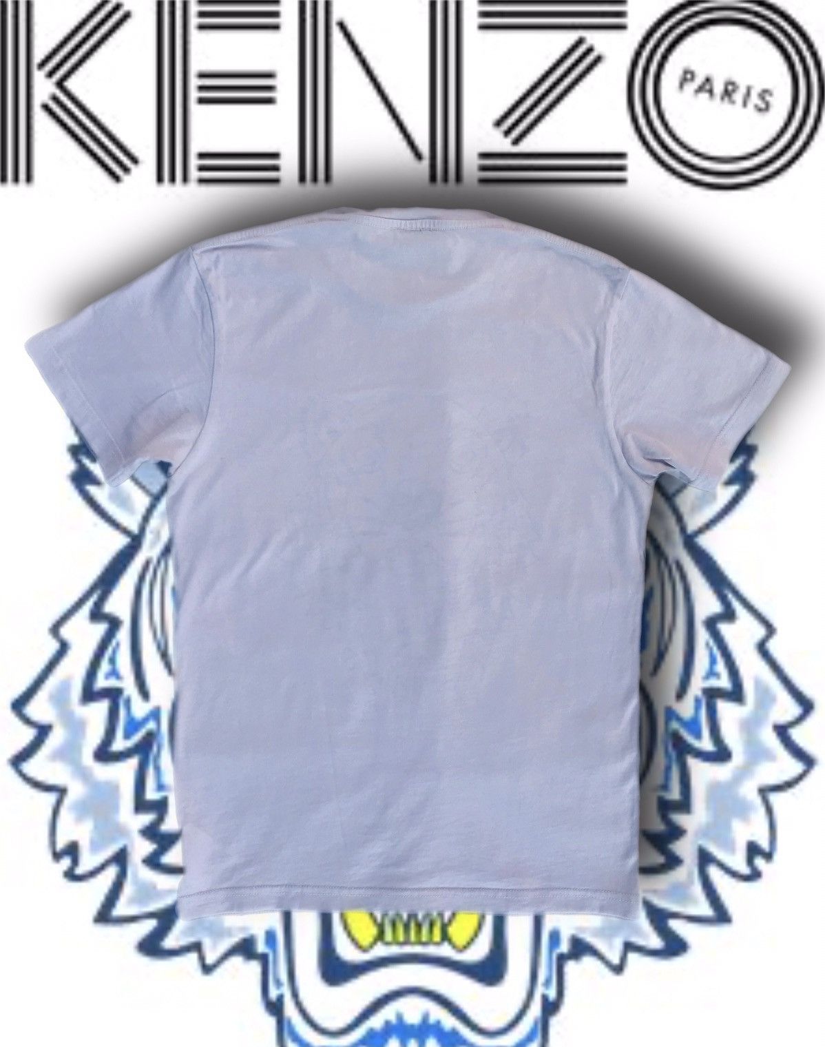 Kenzo Kenzo Paris Graphic Tiger Printed Short Sleeve T-Shirt Mens Size US XS / EU 42 / 0 - 2 Thumbnail
