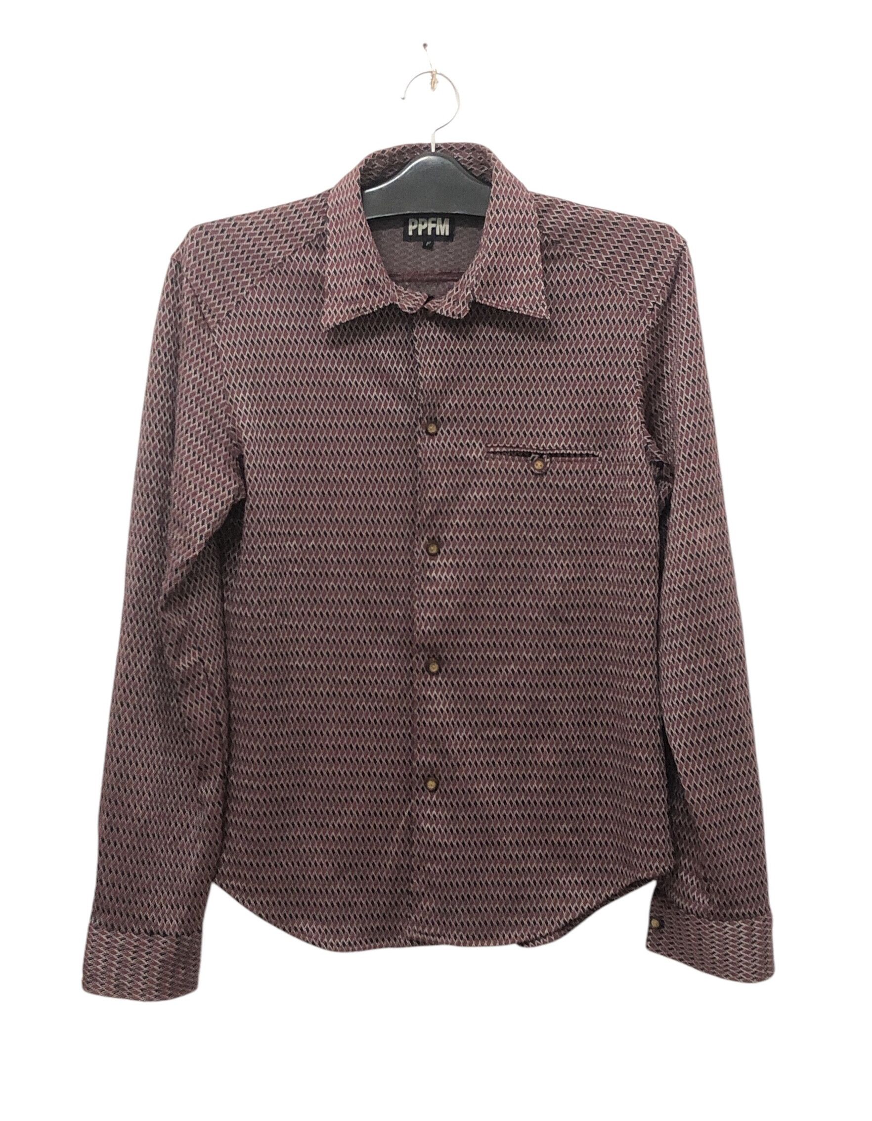 Designer × Japanese Brand × Vintage Vintage Japanese Designer PPFM Women Shirt Size M / US 6-8 / IT 42-44 - 1 Thumbnail