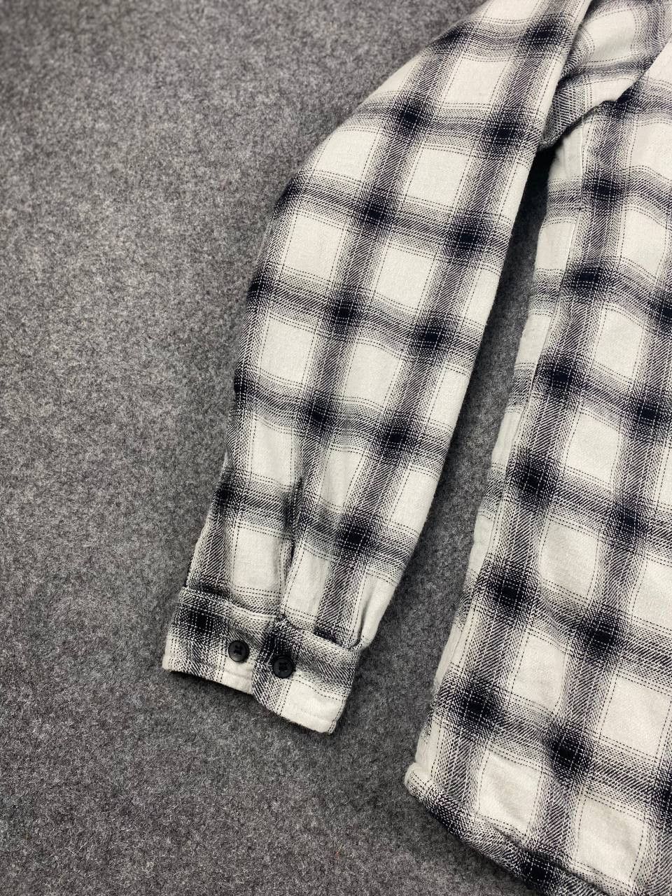 Flannel japanese brands shadow plaid flannel fleece lining Size US M / EU 48-50 / 2 - 3 Thumbnail