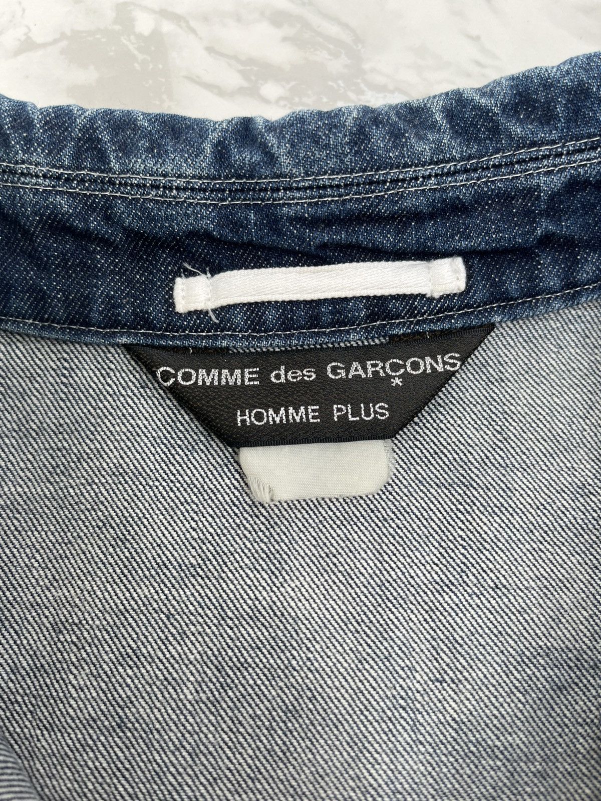 Comme des Garcons × Comme des Garcons Homme Plus × Vintage Denim zip Jacket Comme des Garçons Size US M / EU 48-50 / 2 - 5 Thumbnail