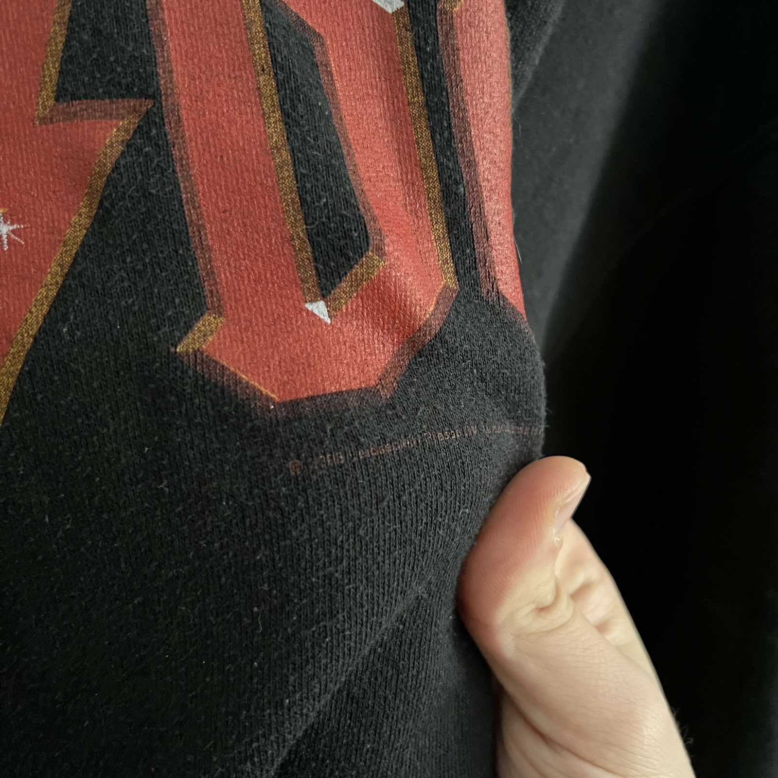 AC/DC × Band Tees × Vintage Vintage ACDC 2003 licensed hoodie Sz L Size US L / EU 52-54 / 3 - 5 Thumbnail