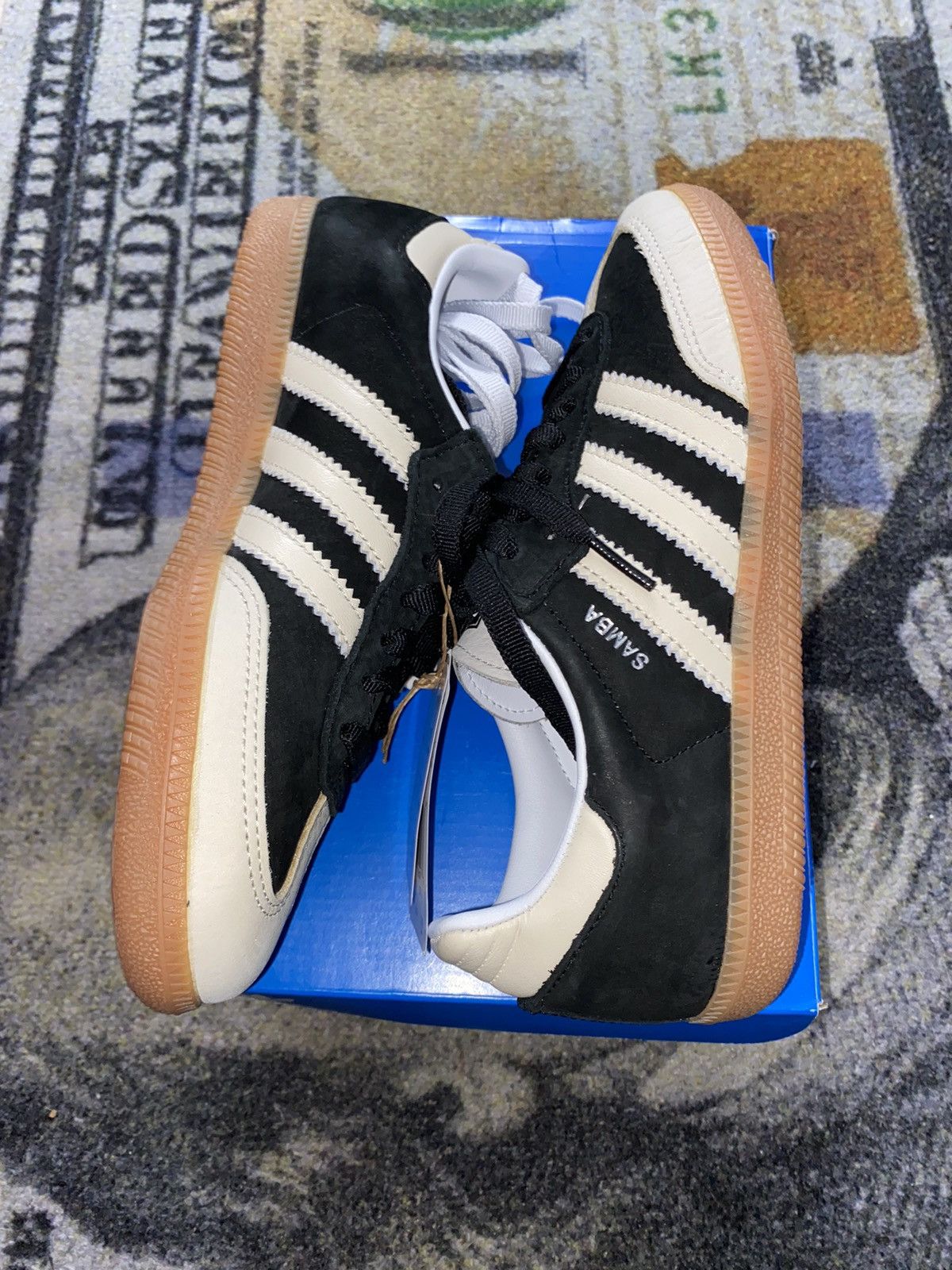 adidas gazelle silver green womens adidas Samba OG Shoes - Women's - Purple / White / Gum main image 1