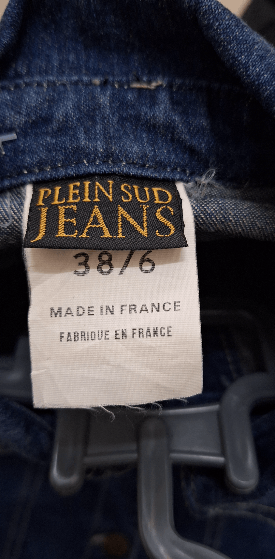Vintage × plein sud Vintage Plein Sud Denim Jacket Size S / US 4 / IT 40 - 7 Thumbnail