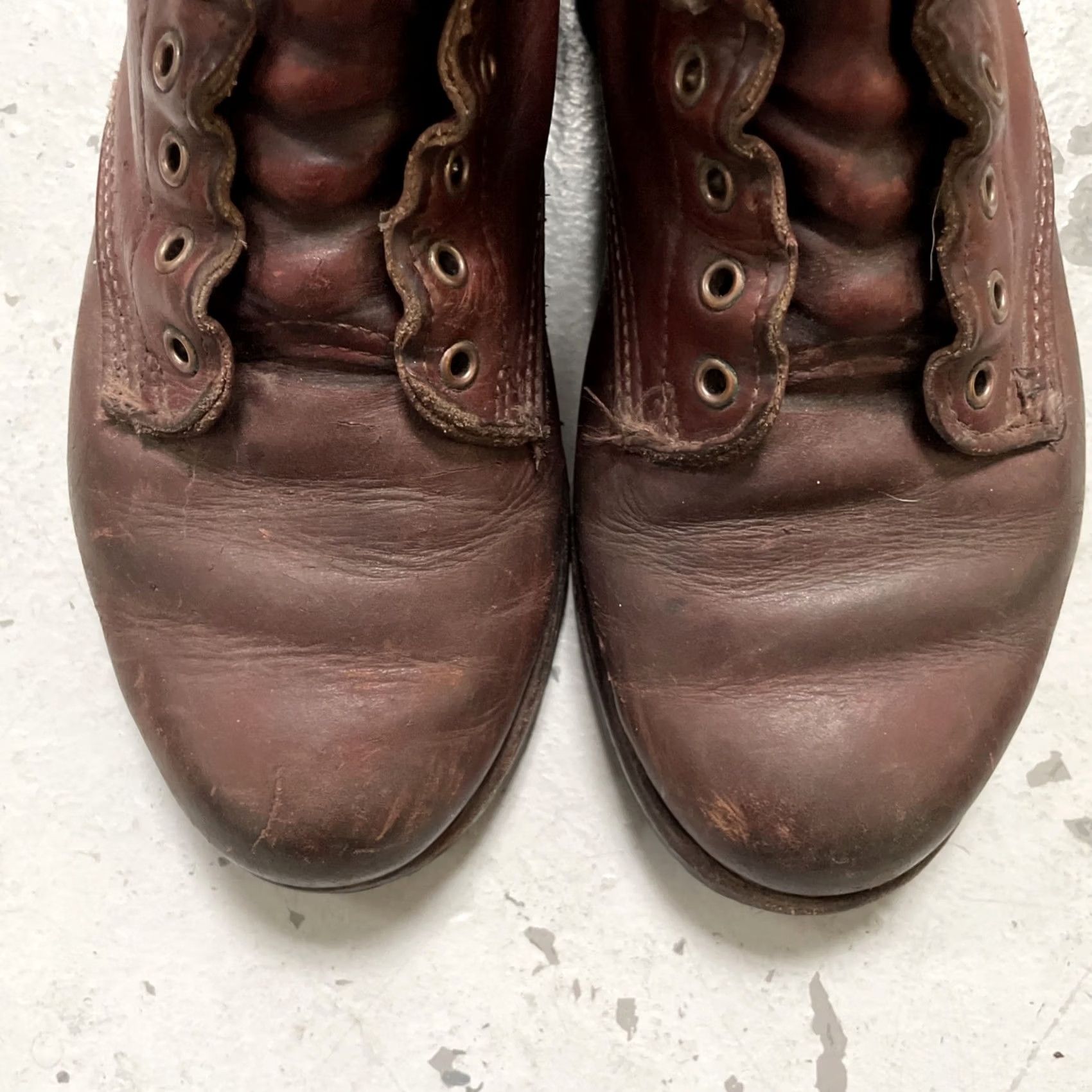 Vintage VINTAGE Wolverine 1000 Mile Boots Men’s 8D Brown Leather Workwear Heritage USA 8D Mens Boots Size US 8 / EU 41 - 3 Thumbnail