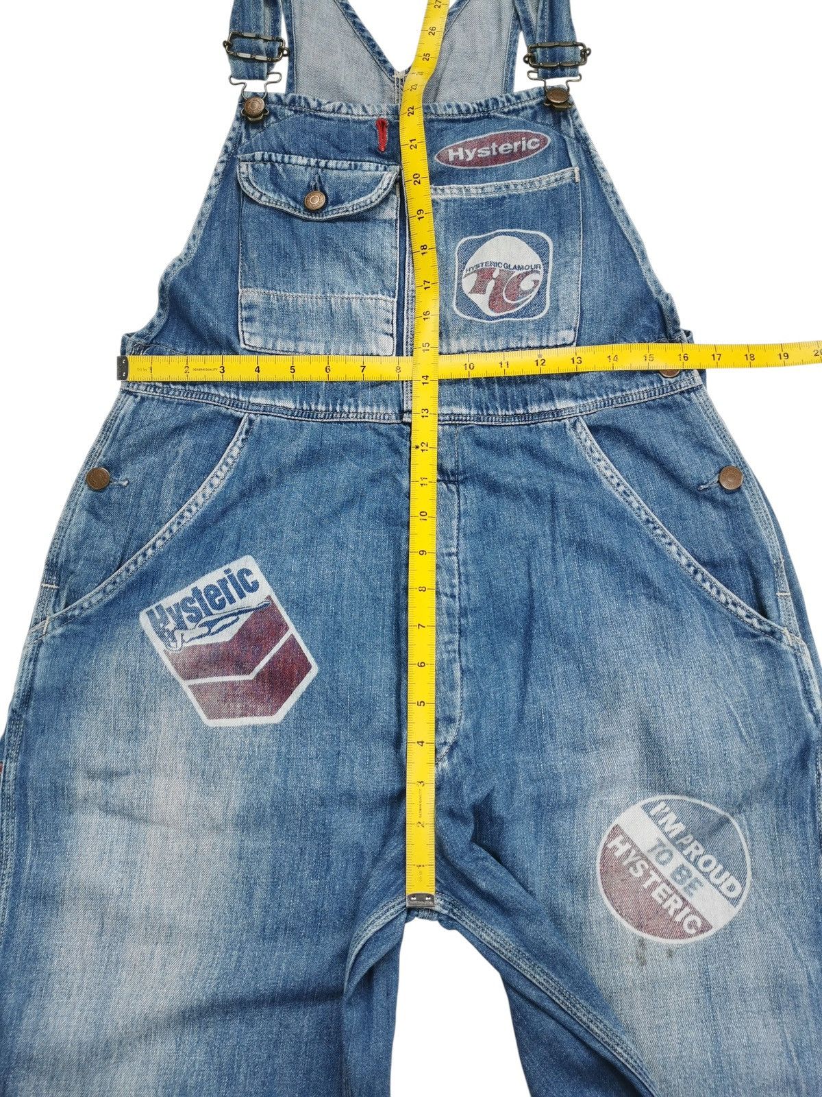 Hysteric Glamour Hysteric Glamour Vintage Denims Overalls Rare Japan Pieces Size US 33 - 17 Thumbnail