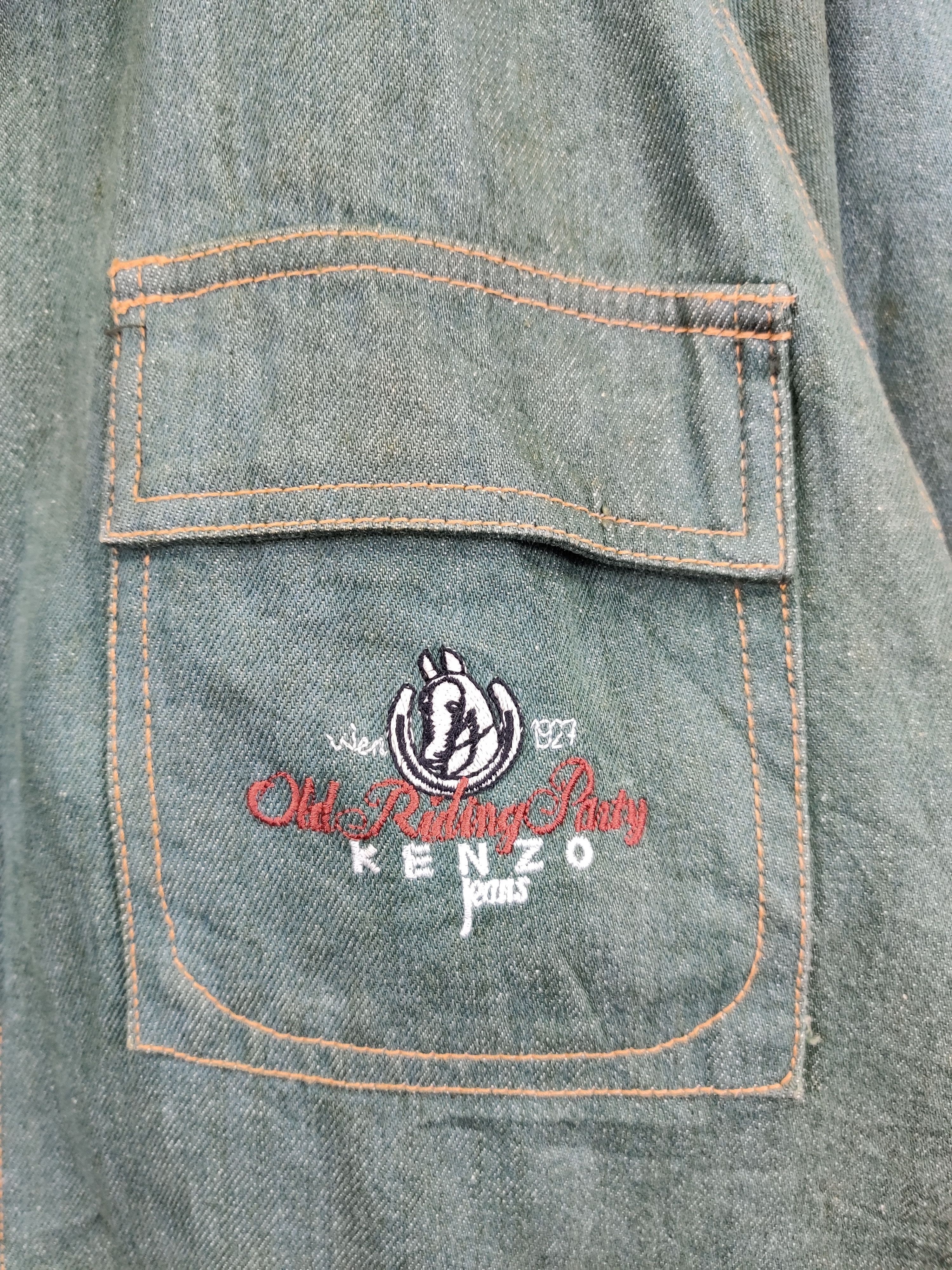 Kenzo Vintage Kenzo Jeans Chore Denim Oversize Jacket Size US XL / EU 56 / 4 - 9 Thumbnail