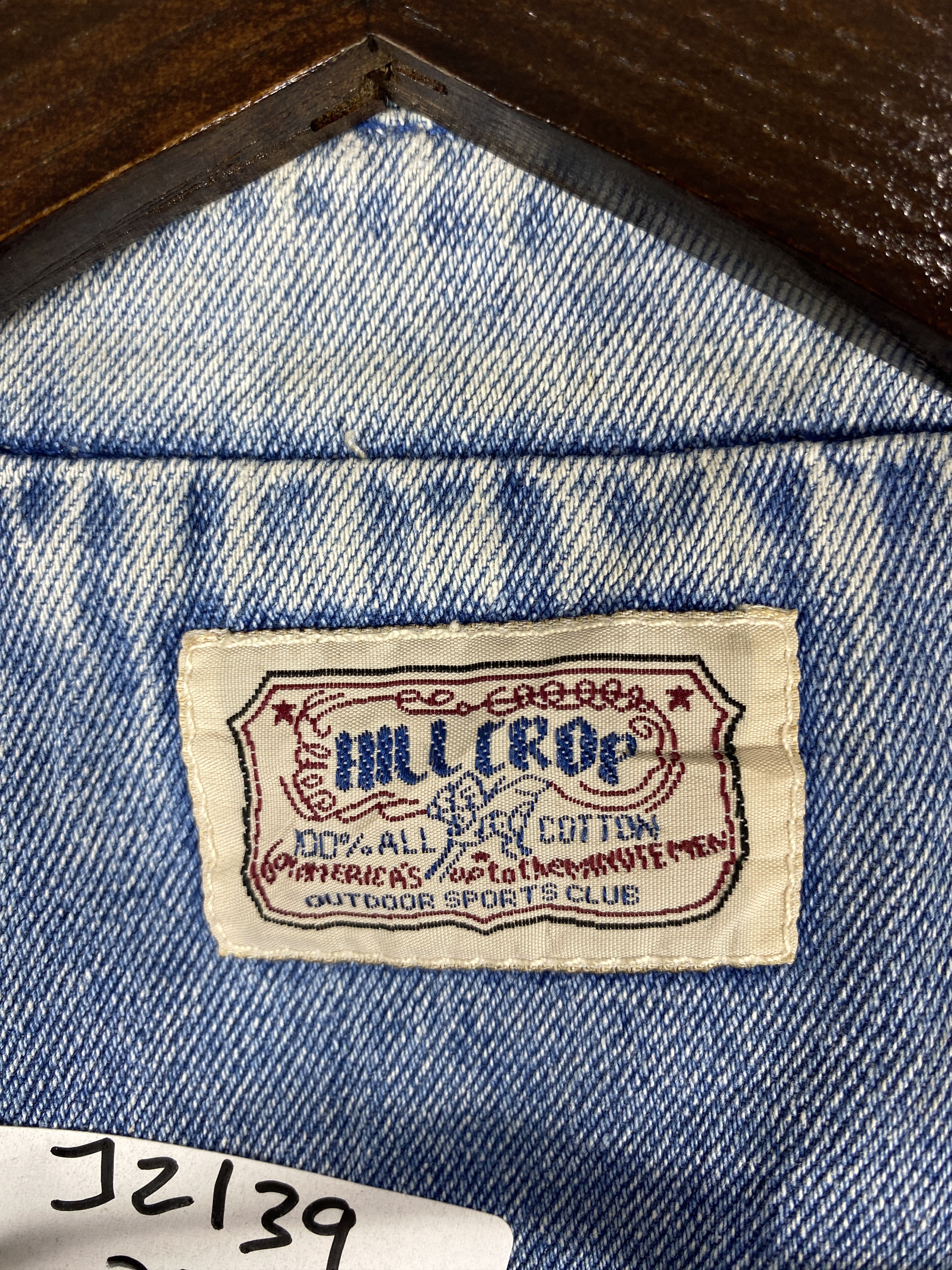 Japanese Brand Vintage Hill Crop Denim Jacket 90s Style J2139 Size US M / EU 48-50 / 2 - 11 Thumbnail