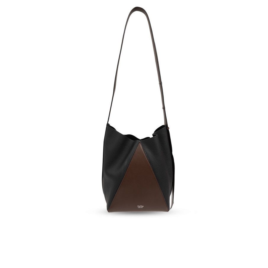 Max Mara MAX MARA MMBUCKETM Black Leather Shoulder Bag New And Authen Size ONE SIZE - 1 Thumbnail