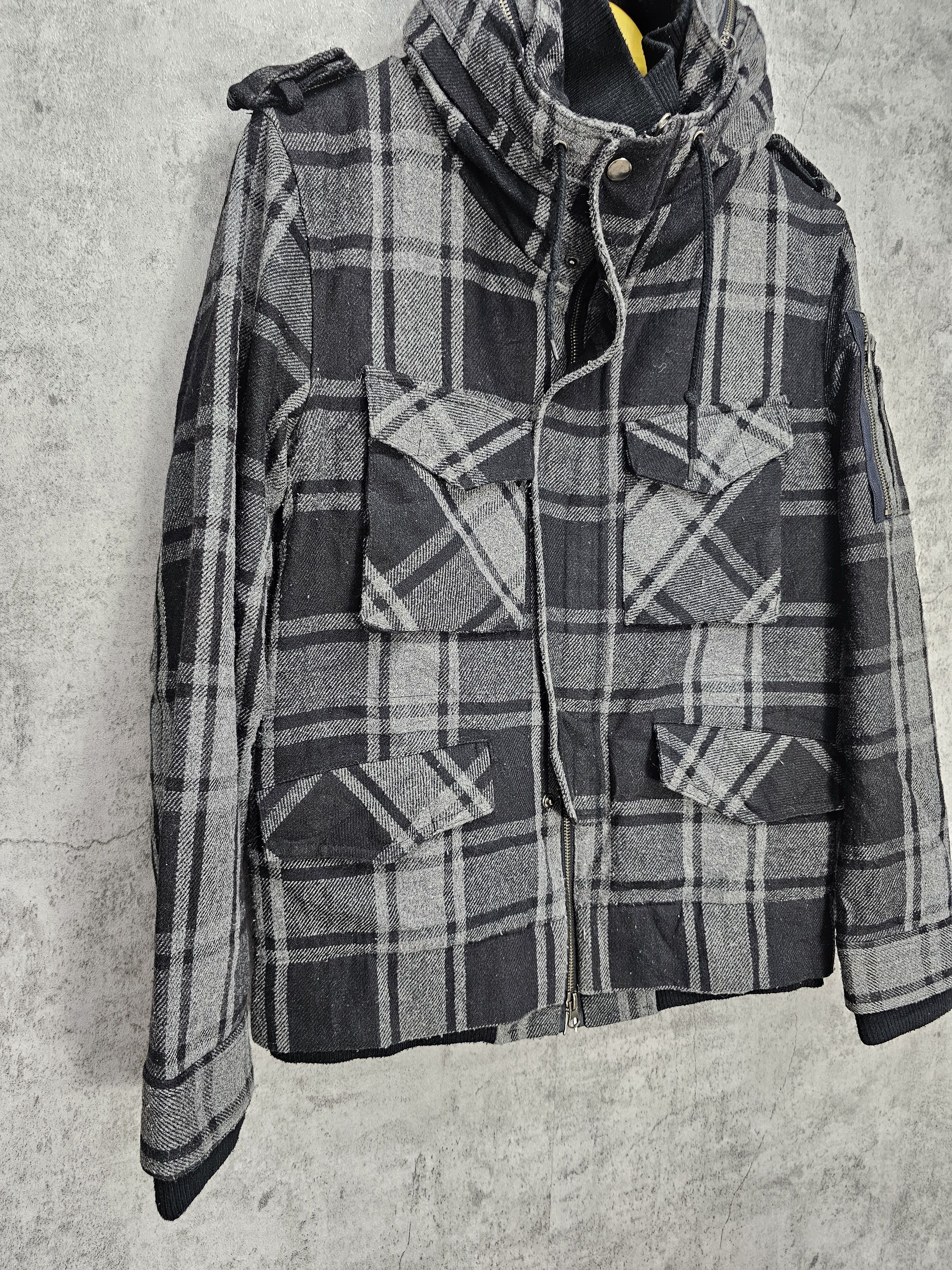 If Six Was Nine Japanese Brand SUGGESTION Plaid Checked Punk Jacket J0093 Size US M / EU 48-50 / 2 - 3 Thumbnail
