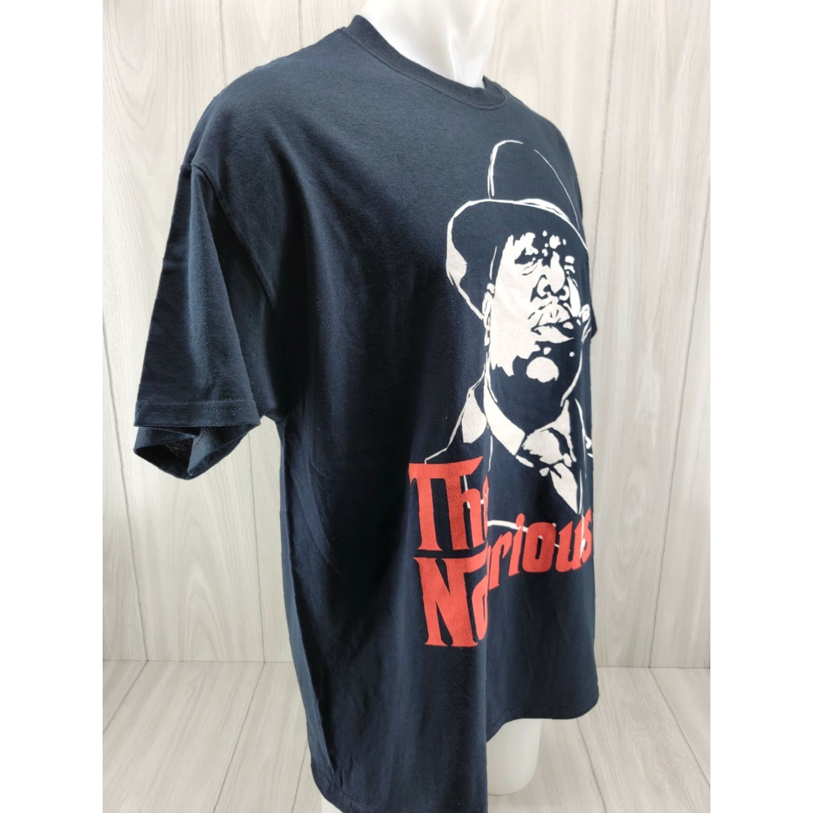 Vintage The Notorious BIG Black Shirt XL Men T-Shirt Crew Neck Short Sleeve Cotton NY Horizon Vintage No Size US XL / EU 56 / 4 - 4 Thumbnail