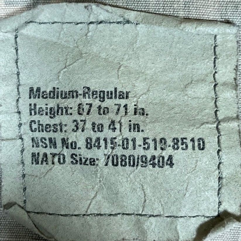 Vintage **Military Army Combat Mens Green Coat Regular Medium** User: Military Army Combat Mens Green Coat Medium Regular Size US M / EU 48-50 / 2 - 6 Thumbnail