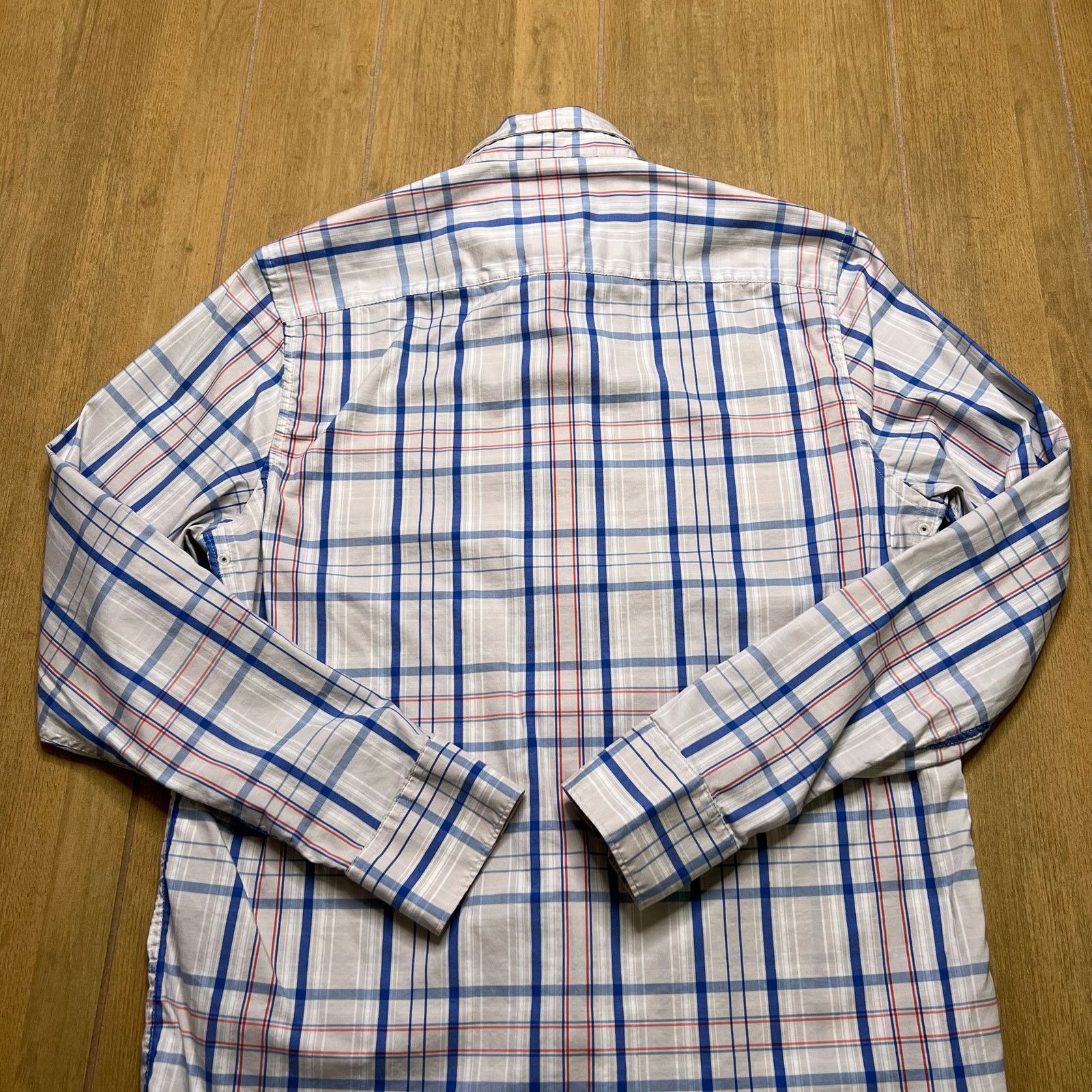 Victorinox Victorinox Button Down Shirt Men’s Medium Slim Fit Plaid Size US M / EU 48-50 / 2 - 7 Thumbnail