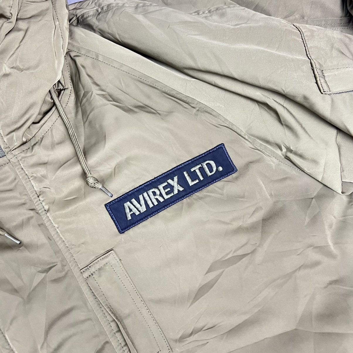 Avirex Avirex HB Hoodie Flight Jacket Polyester Size US XXL / EU 58 / 5 - 2 Thumbnail