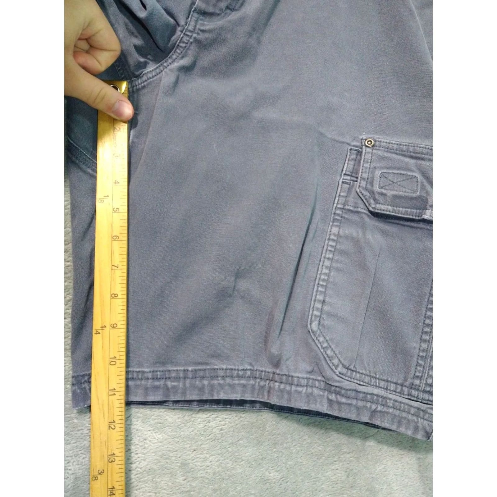 Duluth Trading Company Duluth Trading Co. Mens Cargo Shorts 48 x 12 Flex Fire Hose Stretch Lot of 2 Casual Workwear Outdoor Solid Multi Canvas Size US 32 / EU 48 - 5 Thumbnail