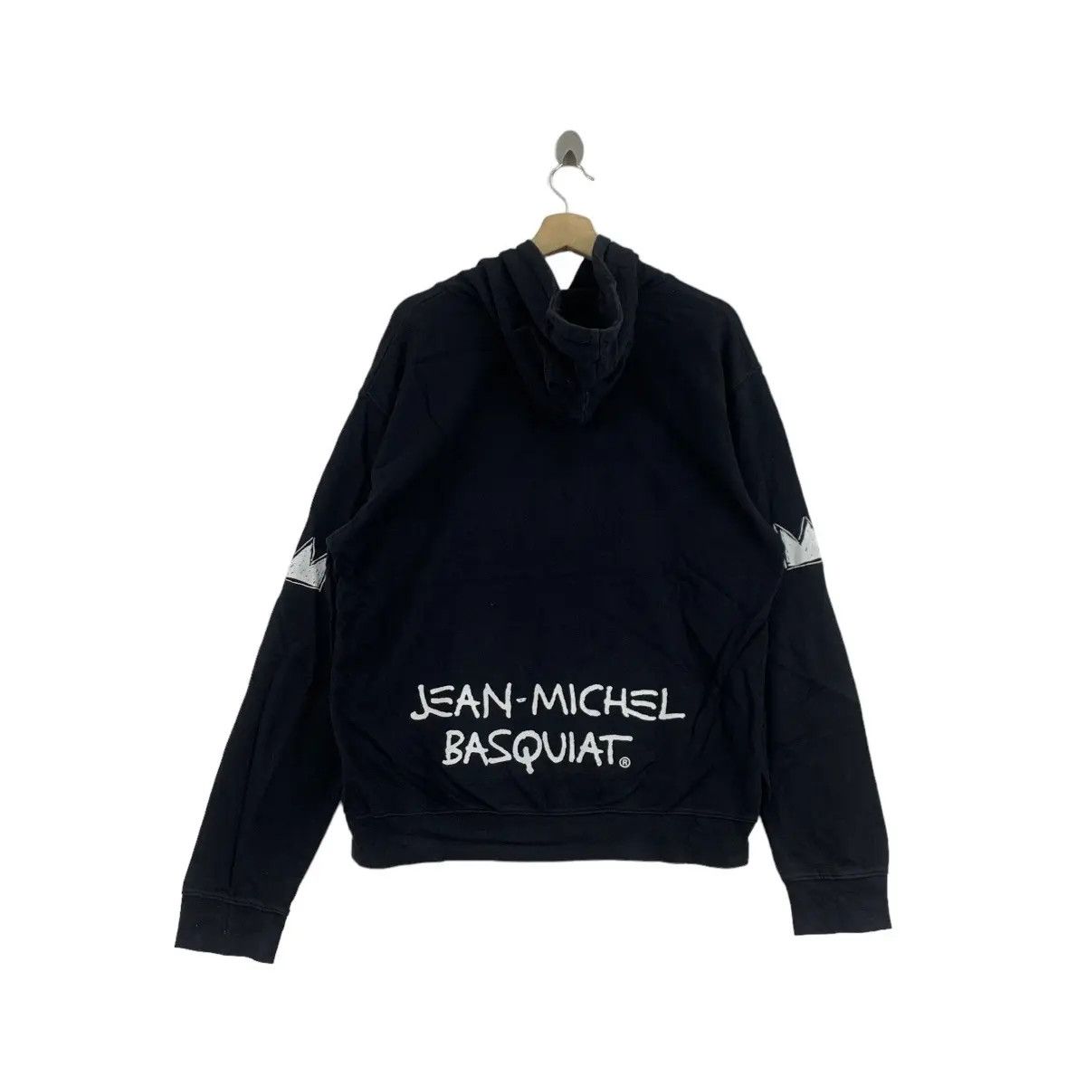 Jean-Michel Basquiat Vtg Jean Michel BASQUIAT x SUGAR RAY Robinson Boxer Hoodie Size US L / EU 52-54 / 3 - 8 Thumbnail