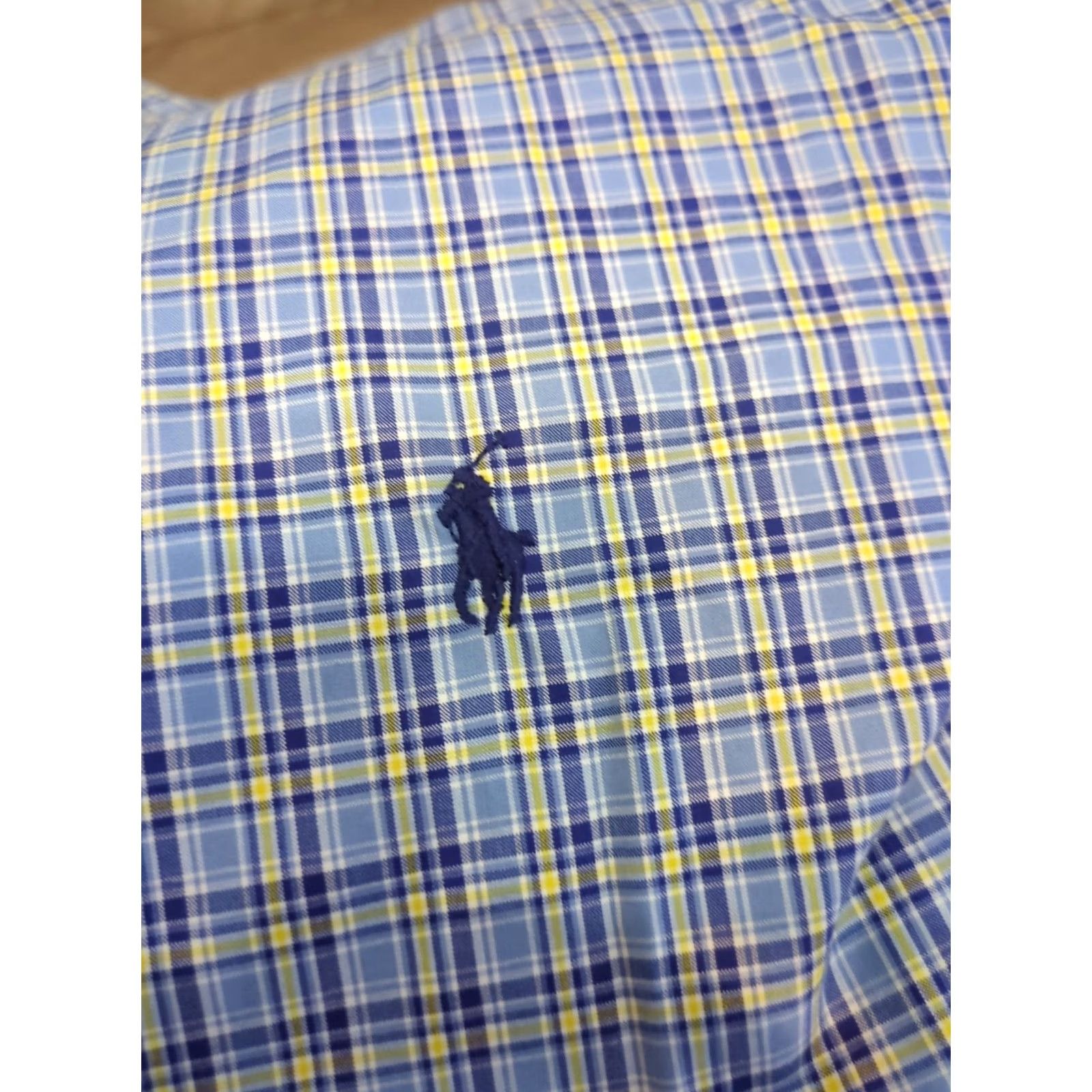 Ralph Lauren Ralph Lauren Shirt Mens XL Blue Plaid Button Down Classic Long Sleeve Pony Logo Size US XL / EU 56 / 4 - 3 Thumbnail