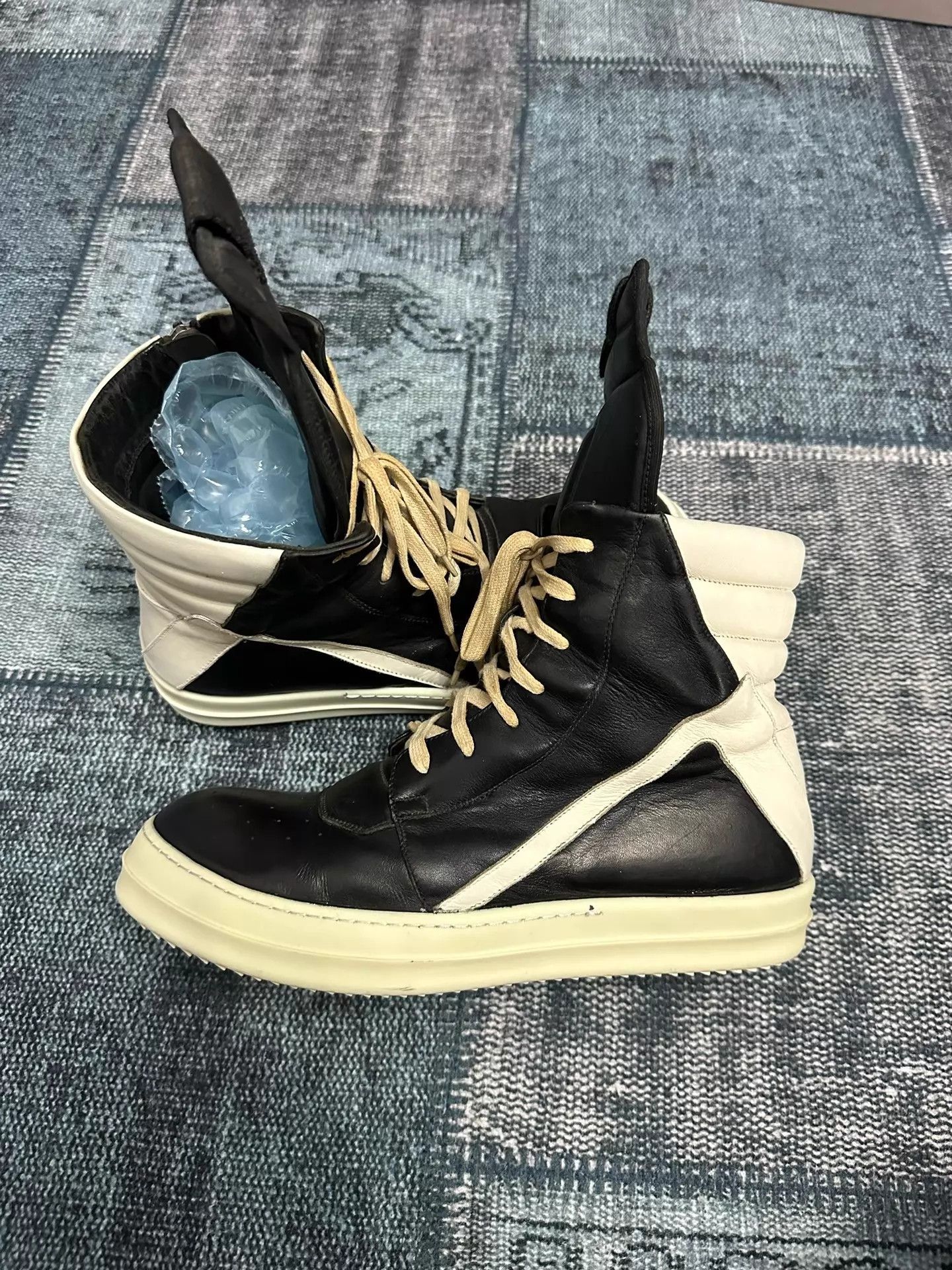 Rick Owens Rick Owens Mainline Inverted Triangle 43 Resoled Size US 10 / EU 43 - 3 Thumbnail