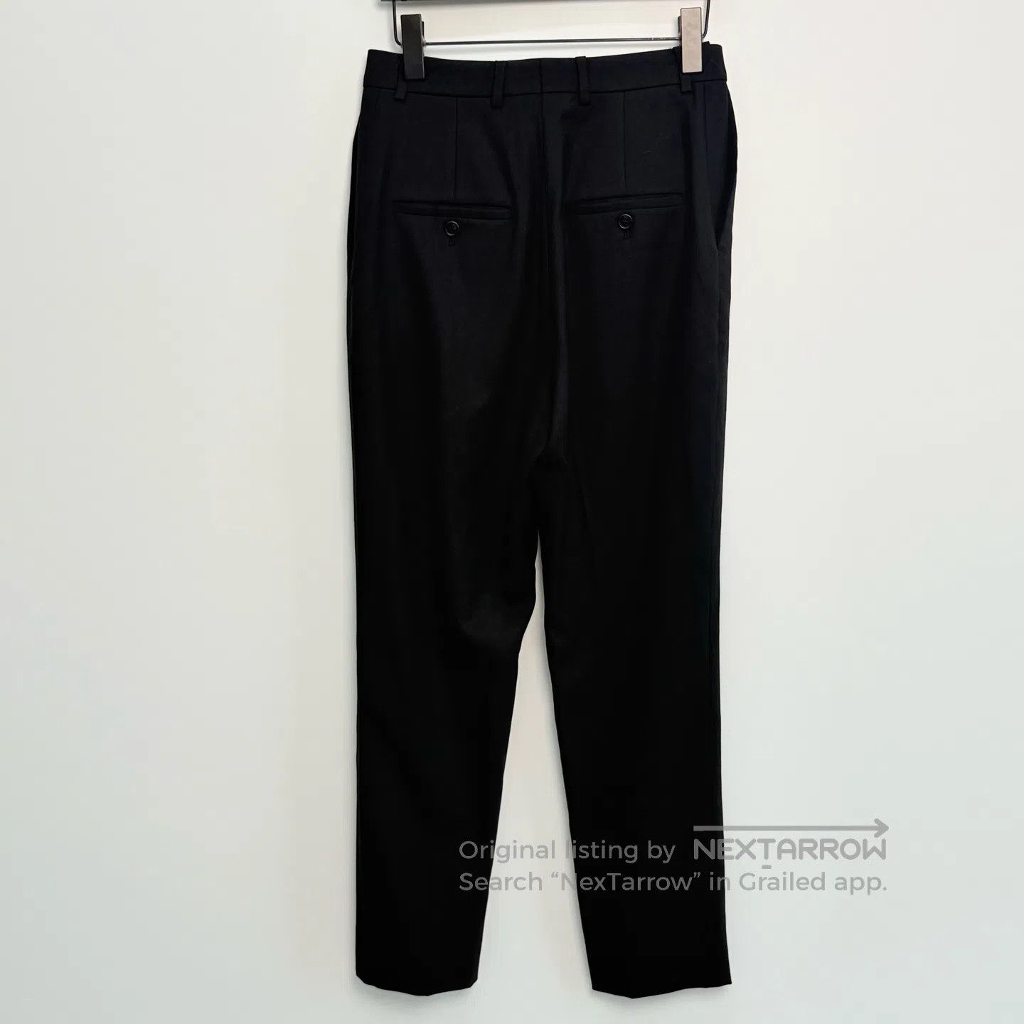 Celine Celine Slim Wool Tapered Trousers| Size US 36 / EU 52 - 3 Thumbnail