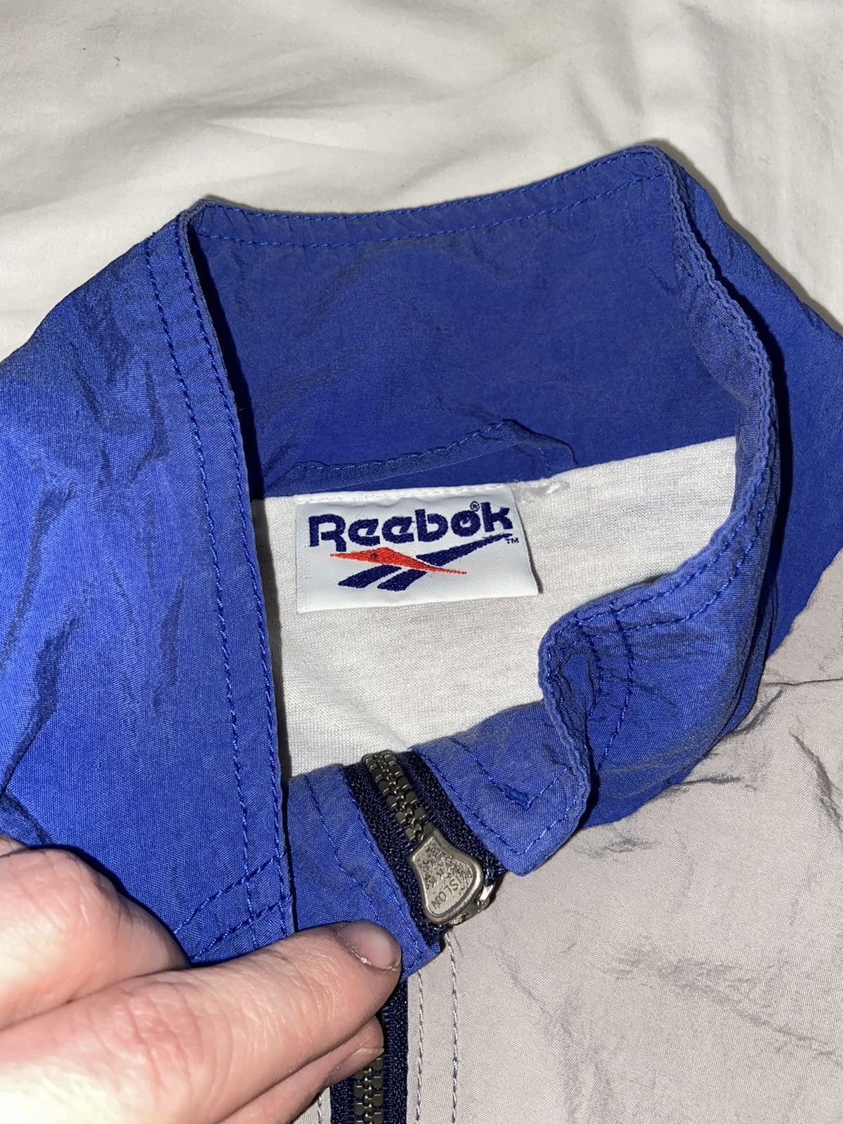 Adidas × Vintage VINTAGE Y2K REEBOK WINDBREAKER TECHNO JACKET SKAT DRILL DRIP Size US XXL / EU 58 / 5 - 14 Thumbnail