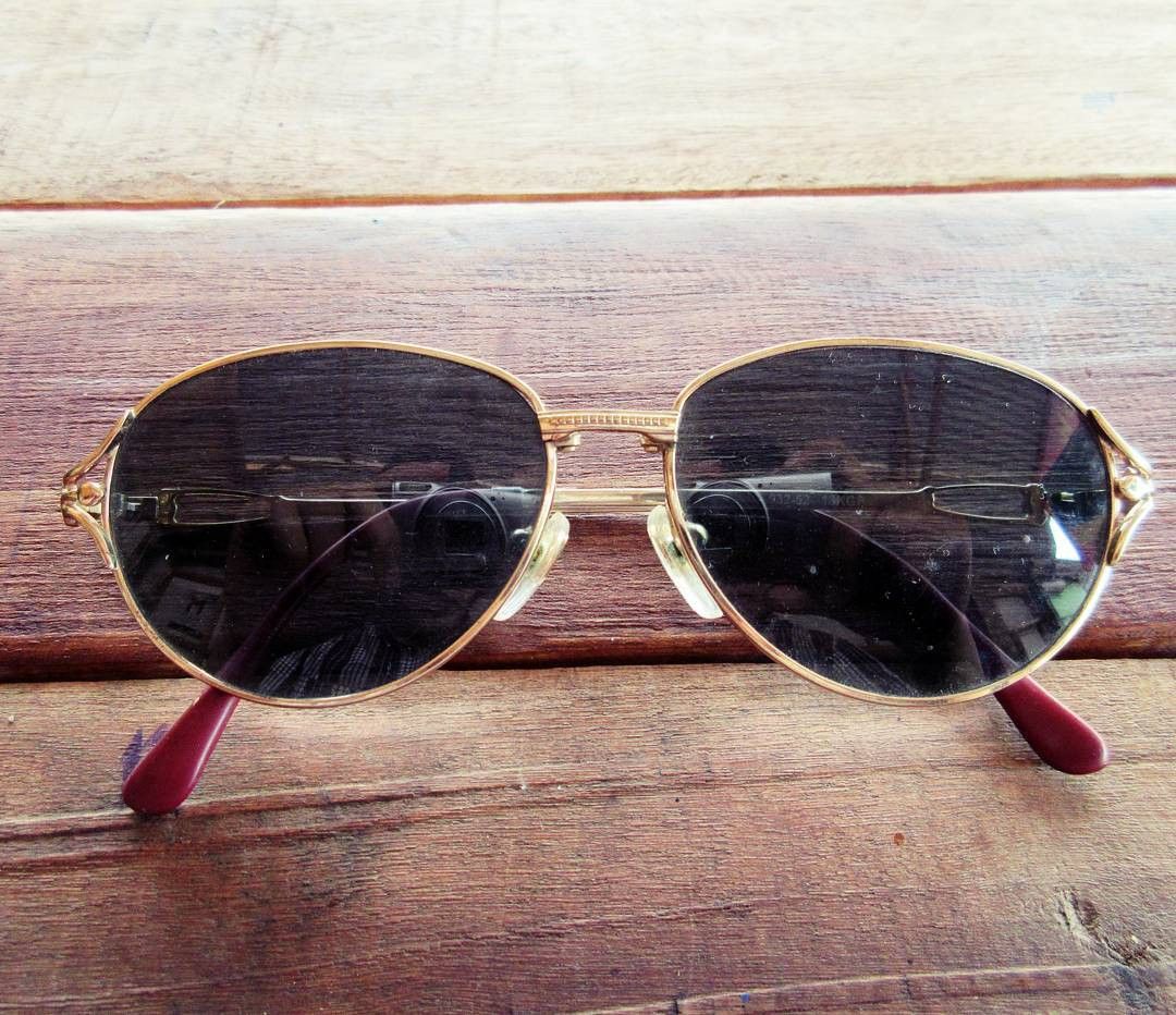 Vintage Aviator model sunglasses By Luis D'gama eyewear Size ONE SIZE - 1 Preview